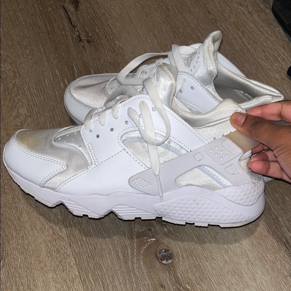 White Athletic Sneakers